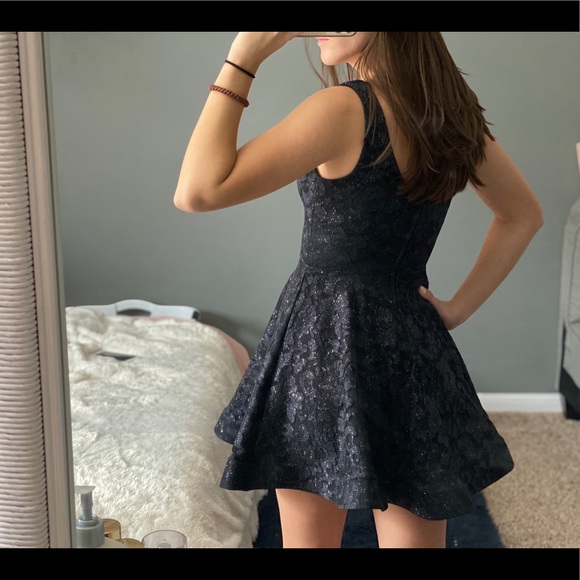 Sparkly Lace Fit and Flare Nordstrom Dress - Picture 7 of 7